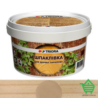 Шпатлевка для дерева Triora, универсальная, акриловая, цвет 6 дуб, 0.8 кг