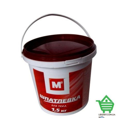 Шпатлевка М2 для пола, 1.5 кг Купить Шпатлевка М2 для пола, 1.5 кг Стройматериалы