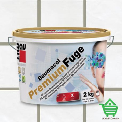 Эластичная затирка от 2 мм до 7 мм Baumit Premium Fuge silk grey, 2 кг Купить Эластичная затирка от 2 мм до 7 мм Baumit Premium Fuge silk grey, 2 кг Стройматериалы