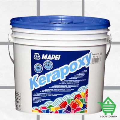 Купить Эпоксидная затирка Mapei Kerapoxy от 3 мм, №112, серый, 2 кг Стройматериалы