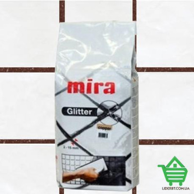 Купить Раствор для заполнения швов от 2 до 15 мм с эффектом сияния Mira Glitter Agate, 1 кг Стройматериалы