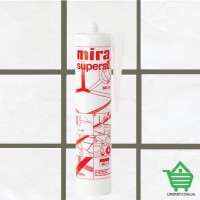 Силиконовая затирка-герметик Mira Supersil 121, асфальт, 300 мл
