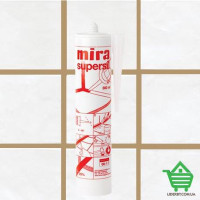 Силиконовая затирка-герметик Mira Supersil 132, темно-бежевый, 300 мл