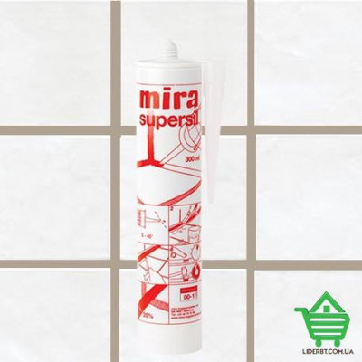 Силиконовая затирка-герметик Mira Supersil 133, бежевый, 300 мл Купить Силиконовая затирка-герметик Mira Supersil 133, бежевый, 300 мл Стройматериалы