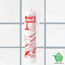 Силиконовая затирка-герметик Mira Supersil 182, светло-голубой, 300 мл