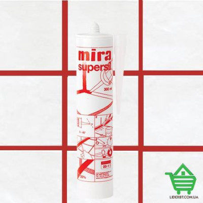 Силиконовая затирка-герметик Mira Supersil 2900, красный, 300 мл Купить Силиконовая затирка-герметик Mira Supersil 2900, красный, 300 мл Стройматериалы