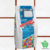 Затирка для швов до 20 мм Mapei Ultracolor Plus, №143, терракотовый, 2 кг