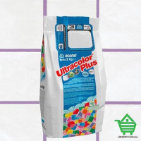 Затирка для швов до 20 мм Mapei Ultracolor Plus, №162, фиолетовый, 2 кг