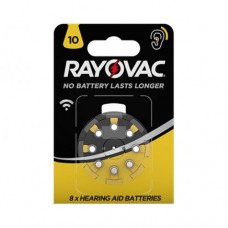 Батарейка для слуховых аппаратов RAYOVAC DA10 BLI 8