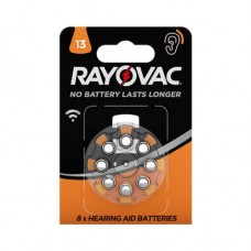 Купить Батарейка для слуховых аппаратов RAYOVAC DA13 BLI 8 Элементы Питания