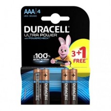 Купить Батарейка DURACELL Ultra LR03 (3+1) BLI 4 Элементы Питания