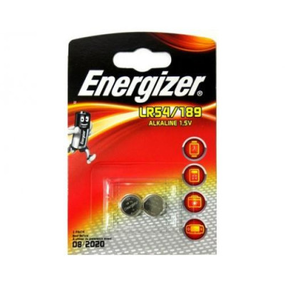 Батарейка ENERGIZER Alkaline LR54/189 (AG10) BLI 2 Купить Батарейка ENERGIZER Alkaline LR54/189 (AG10) BLI 2 Элементы Питания