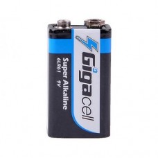 Купить Батарейка GIGACELL Super Alkaline 9V 6LR61 SHR 1 Элементы Питания