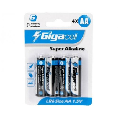 Купить Батарейка GIGACELL Super Alkaline LR06 BLI 4