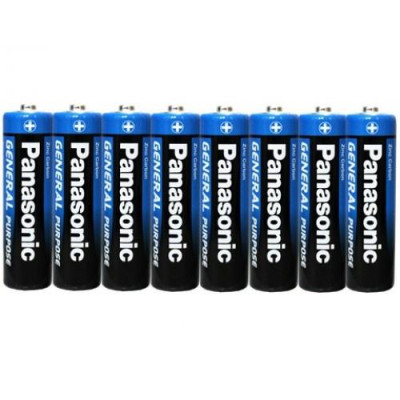 Батарейка PANASONIC General Purpose R06 SHR 8 Купить Батарейка PANASONIC General Purpose R06 SHR 8