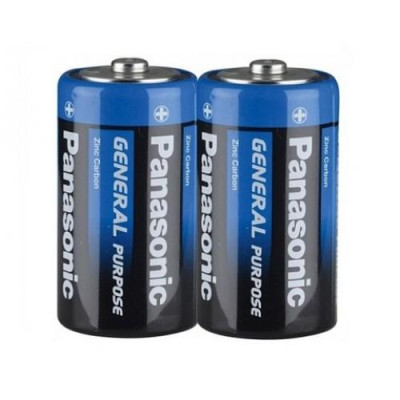 Батарейка PANASONIC General Purpose R14 SHR 2 Купить Батарейка PANASONIC General Purpose R14 SHR 2