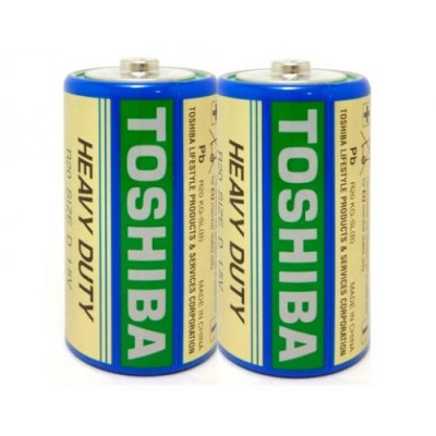 Батарейка TOSHIBA синяя R20 SHR 2 Купить Батарейка TOSHIBA синяя R20 SHR 2