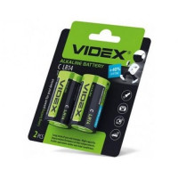 Батарейка VIDEХ Alkaline LR14 BLI 2