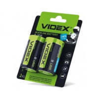 Батарейка VIDEХ Alkaline LR20 BLI 2