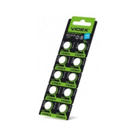 Батарейка VIDEX Alkaline AG10 (LR54) BLI 10