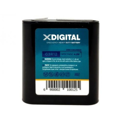 Батарейка X-DIGITAL 4,5V G3R12 SHR 1 Купить Батарейка X-DIGITAL 4,5V G3R12 SHR 1