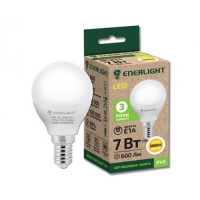 LED лампа ENERLIGHТ P45 7W 3000K E14