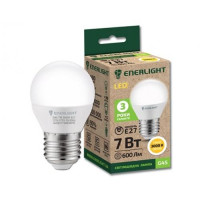 LED лампа ENERLIGНT G45 7W 3000K E27
