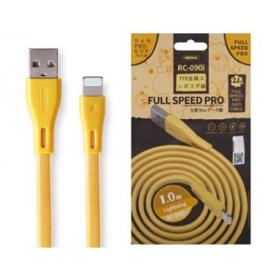Купить Lightning кабель REMAX Full Speed Pro RC-090i, 1м золото