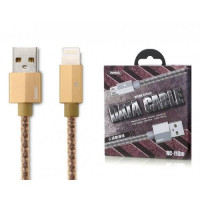 Lightning кабель REMAX Gefon RC-110i, 1м золото