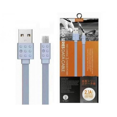 MicroUSB кабель PRODA Lego PC-01m, 1.2м серый Купить MicroUSB кабель PRODA Lego PC-01m, 1.2м серый