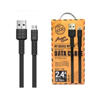MicroUSB кабель REMAX Armor RC-116m, 1м черный