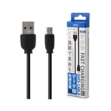 Купить MicroUSB кабель REMAX Fast Charging RC-134m, 1м черный