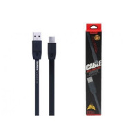 MicroUSB кабель REMAX Full Speed RC-001m, 2м черный
