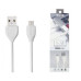 Купить MicroUSB кабель REMAX Lesu RC-050m, 1м белый