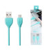 Купить MicroUSB кабель REMAX Lesu RC-050m, 1м синий Мобильные Аксессуары