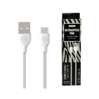MicroUSB кабель WK Ultra Speed Pro WDC-041m, 1м белый