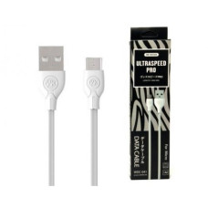 Купить MicroUSB кабель WK Ultra Speed Pro WDC-041m, 1м белый