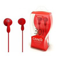 Наушники REMAX RM-301 Candy красный