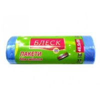 Пакеты для мусора БЛЕСК 35л/30шт (эконом)