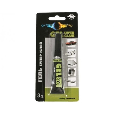 Купить Супер клей INTERHIM Super Glue Gel 3г Инструменты