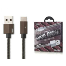 Type-C кабель REMAX Gefon RC-110a, 1m темно-серый