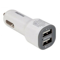 ЗУ автомобильное REMAX Jane RCC-201, 2.1А 2хUSB белый