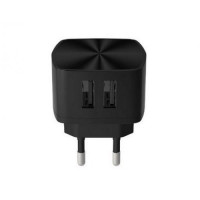 ЗУ сетевое WK Martin WP-U40, 2.4A 2хUSB, 220V черный
